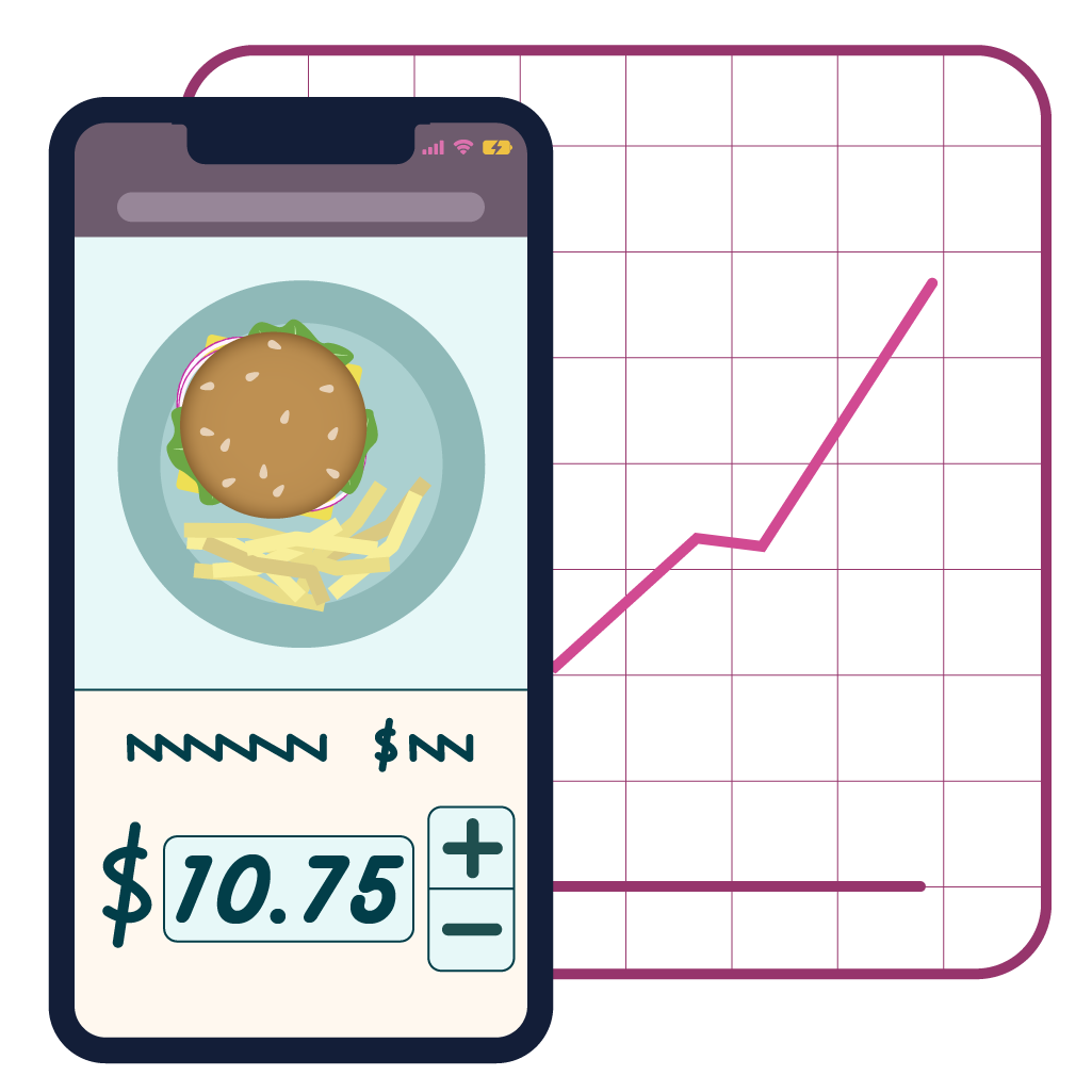 Update your restaurant menu prices easily with Just a Menu.