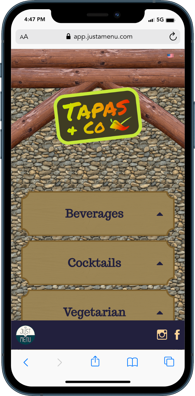 Menu Template
